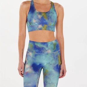 ALWRLD ALRN VENTILATED BACK CROP BRA. Size small